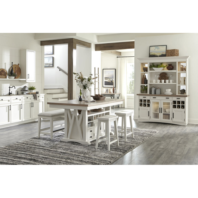 Coffelt Polyester Upholstered Bench