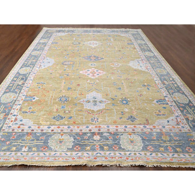 Venerdi One-of-a-Kind 12'1" X 17'9" New Age Wool Area Rug Yellow