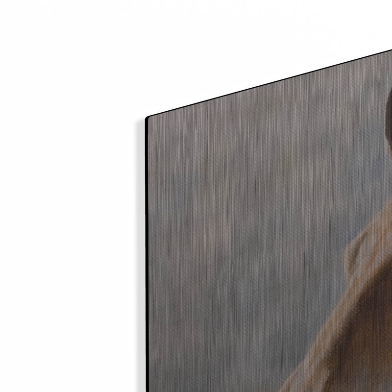 «Horse pensé» par John Silver, H 24 po x l 36 po