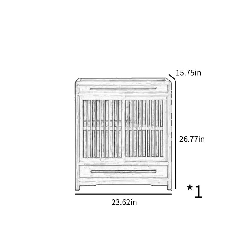 Home Dining Accent Cabinet