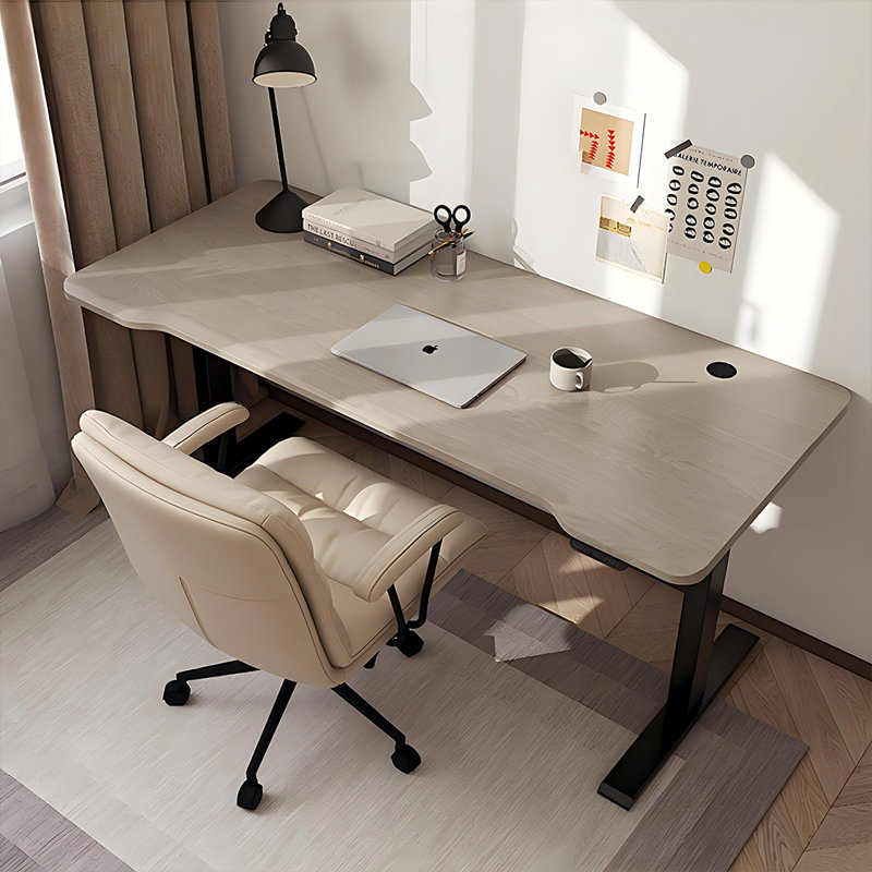 Bureau élévateur électrique 47,24 po, H 28,15 po x l 47,24 po x P 25,59 po