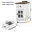 Antrea Tray Top End Table Set with Storage and Built-In Outlets-1334840661