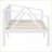Twin Size Pine Wood Multifunctional Daybed Frame - No Box Spring Needed, White Sofa Bed for Guest Room-662244024