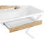 Metal Base Writing Desk
