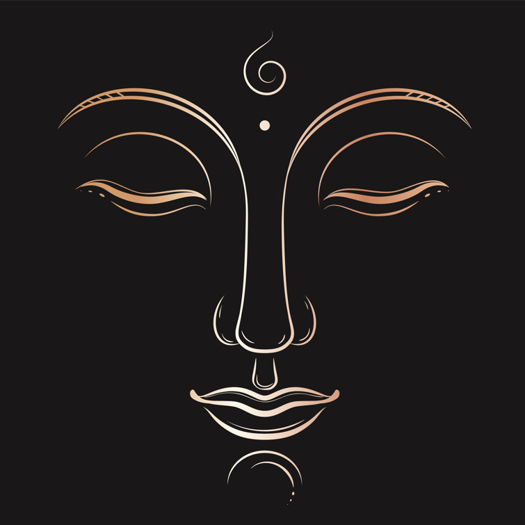 20 Buddha Face High Res Illustrations - Getty Images
