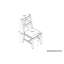 Chaise d'appoint Soule