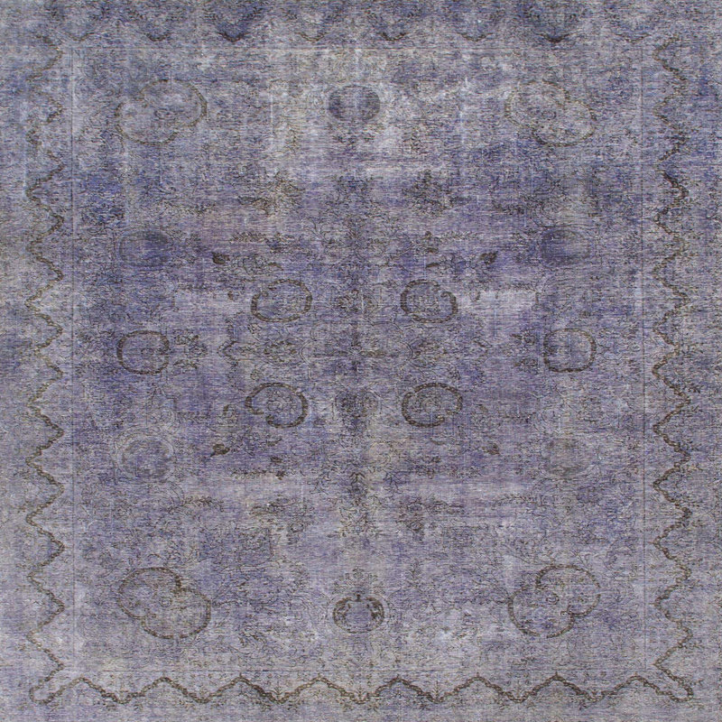 Tapis abstrait 825, Carré 8 pi