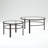 Gaia Glass Top Nesting Coffee Table-1036235385