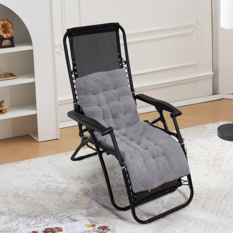 Seat Cushion, White, 110cm W x 40cm D