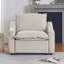 Fauteuil inclinable électrique sans gravité, canapé inclinable Cloud avec ports USB et Type-C - beige-486102973-486102974