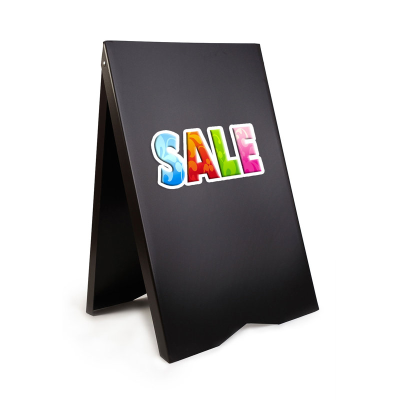 Ghazar Pavement Sign, Black