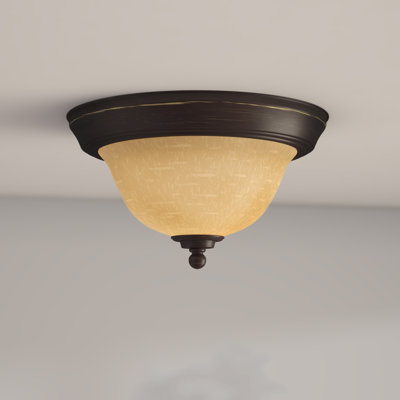 Plafonnier encastré urne simple 2 lumières Baptista