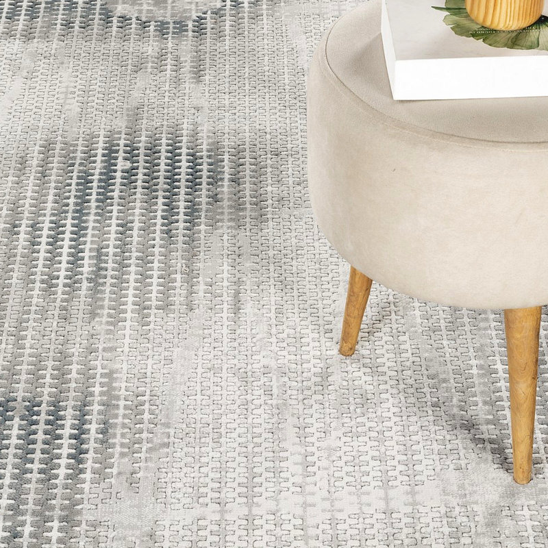 Tapis Geometrix, Rectangle 7 pi 10 po x 10 pi 6 po