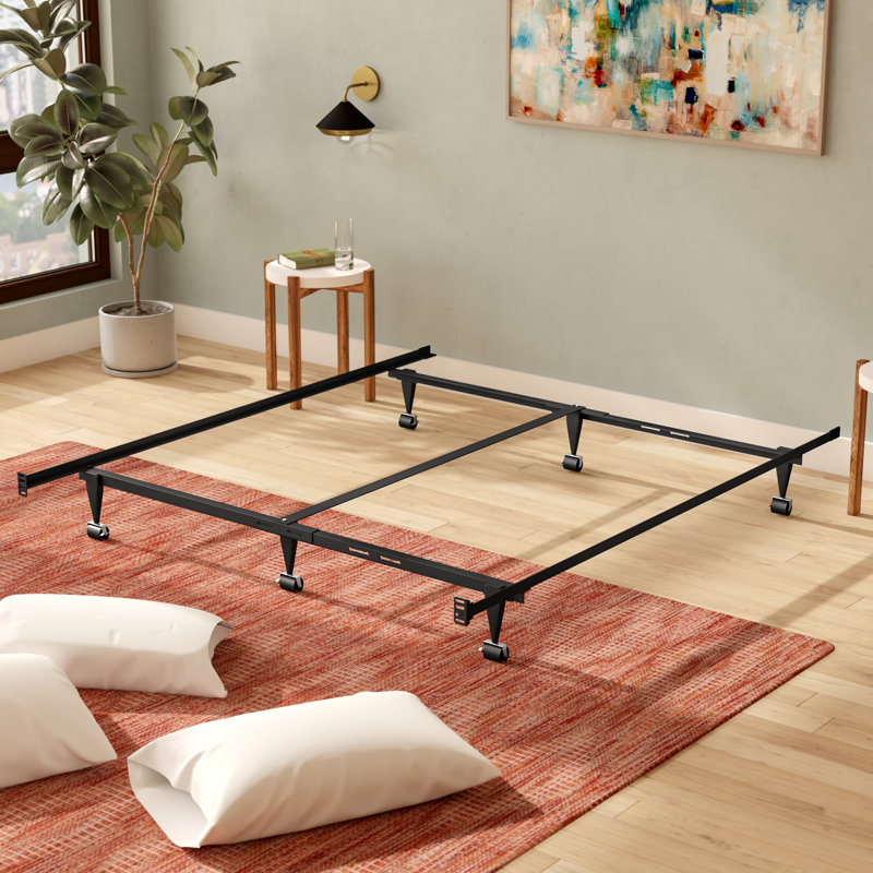 Berwyn 7'' Metal Adjustable Bed Frame, Queen/King