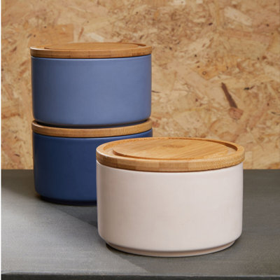 Stoneware Jar - Set of 3