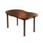 Table basse rétro en noyer massif-1387143538