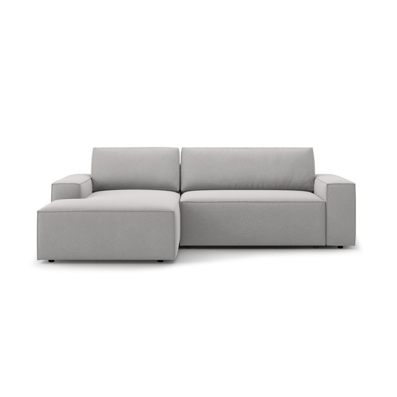 Alisbha 3 Seater Sofa Bed, Dark Grey, Right-Hand Facing, Structured Fabric