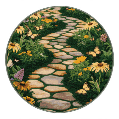 Tapis vert lavable à la machine