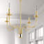 Lustre traditionnel à 4 lumières de style bougie Silwell
