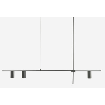 Bardella 3 - Light Black LED Kitchen Island Pendant