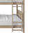 Jeeven Kids Twin Over Twin Bunk Bed-1428380911
