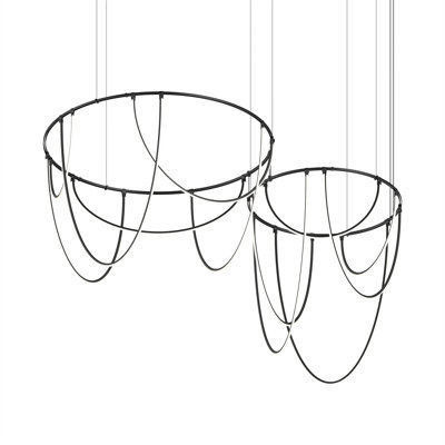 Suspenders® 12 - Light LED Chandelier