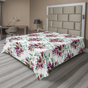 Vert pistache, rubis / floral