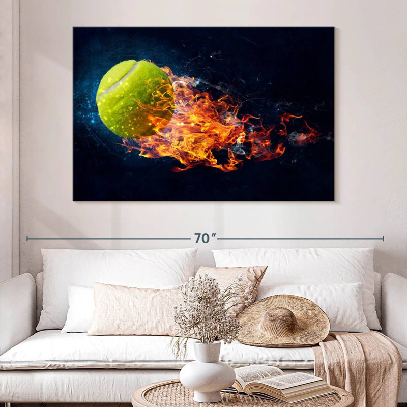 Balle de tennis Sireci Blazing, H 34 po x l 51 po