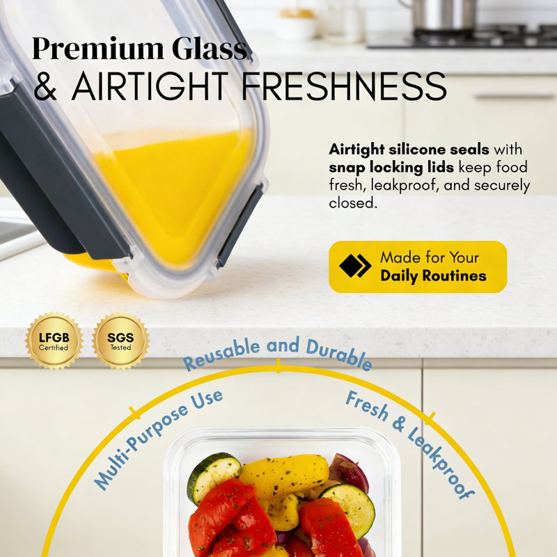 1050ml Food Storage Container