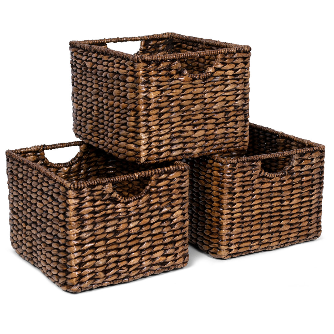 Bayou Breeze Wicker Decorative Basket Bayou Breeze
