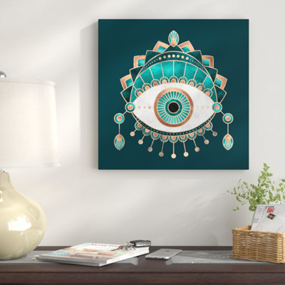 " Teal Eye " by Elisabeth Fredriksson