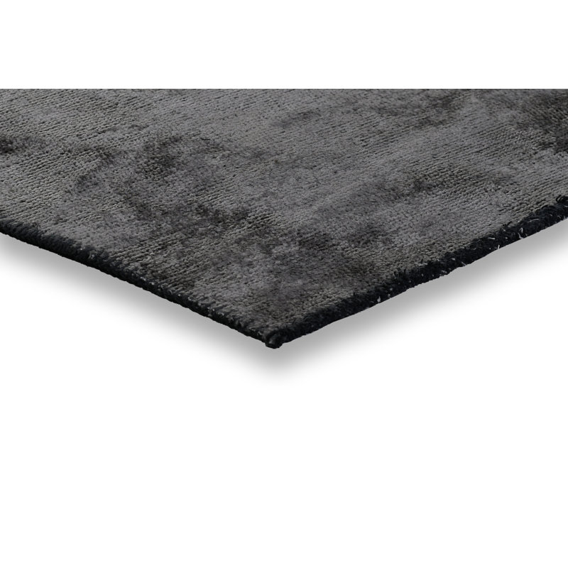 Tapis gris foncé Rapture, Rectangle 7 pi 10 po x 11 pi 2 po