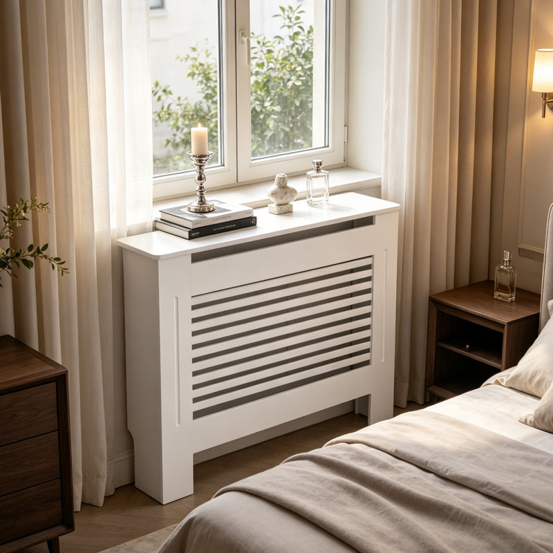 Abbi Extra Large Radiator Cover, 101.5cm H x 78cm W x 19cm D, 1