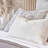 Inez Cotton Blend Throw Pillow