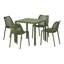 Ensemble repas carré pour 4 personnes-572431079