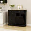 Armoire à ordures inclinable à deux tiroirs et à deux compartiments, armoire de cuisine, armoire de rangement de salon