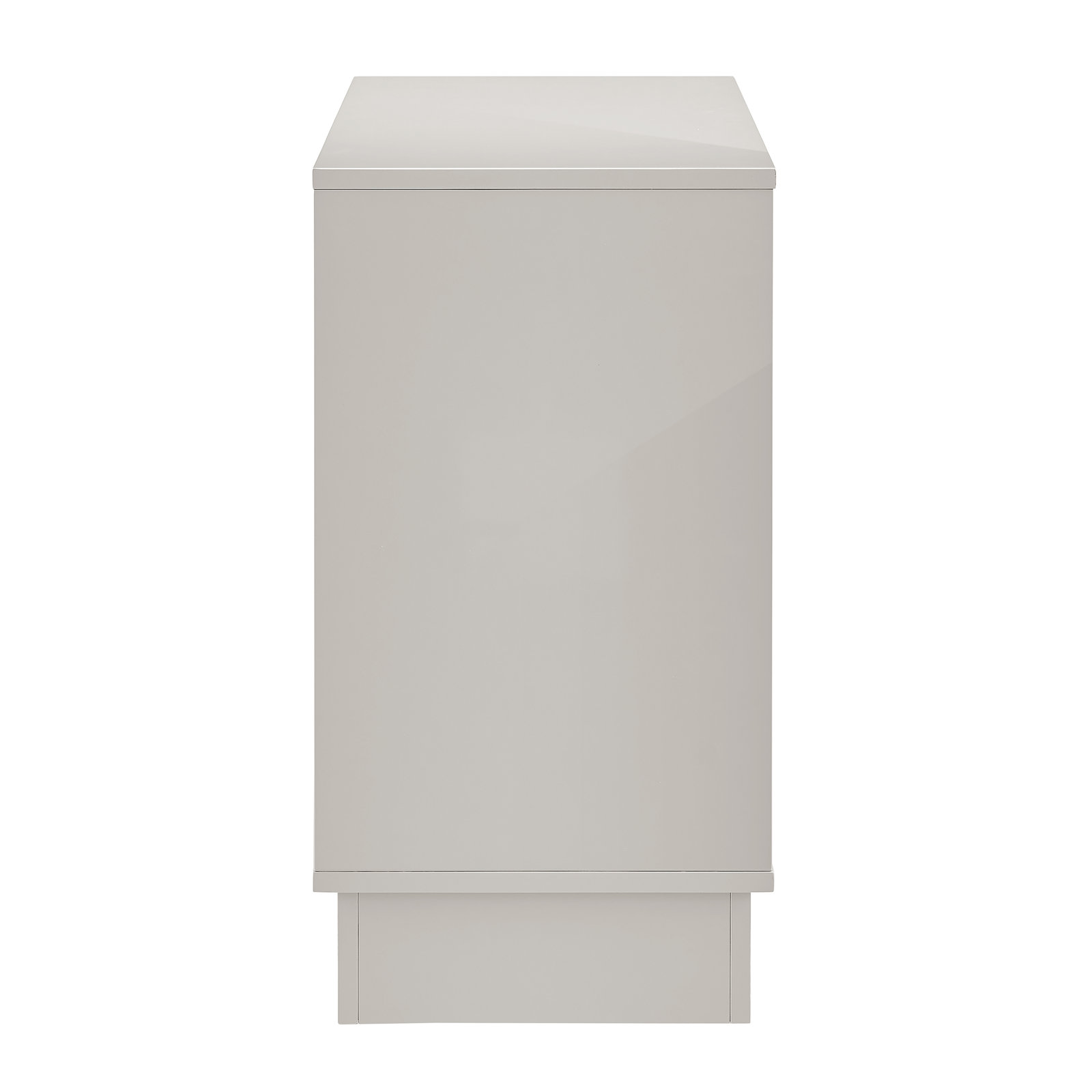 Carson Accent Cabinet, Warm Gray