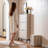 Beige Solid wood Shoe Storage