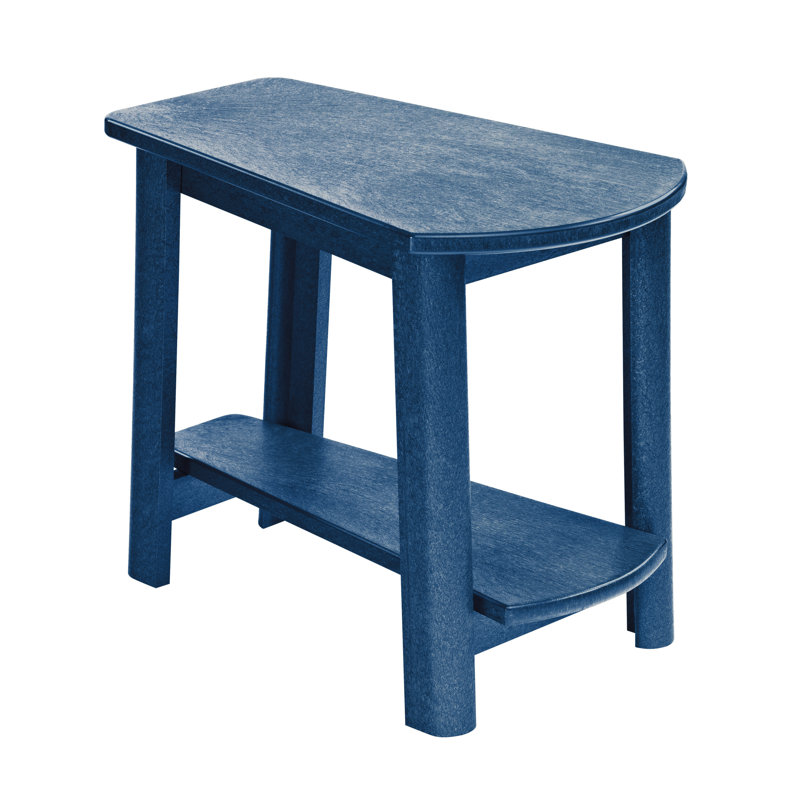 Pagedale Rectangular Outdoor Side Table , in. W in. D, White, 22" H x 24" W x 20" L
