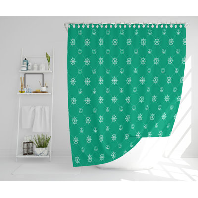 Christopher 2 Piece Polyester Shower Curtain Set