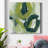 Verdigris Motion II - Print on Canvas-222471264-222471272