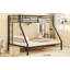 Metal Bunk Bed With Ladder And Guardrails-1630391691-1630391694