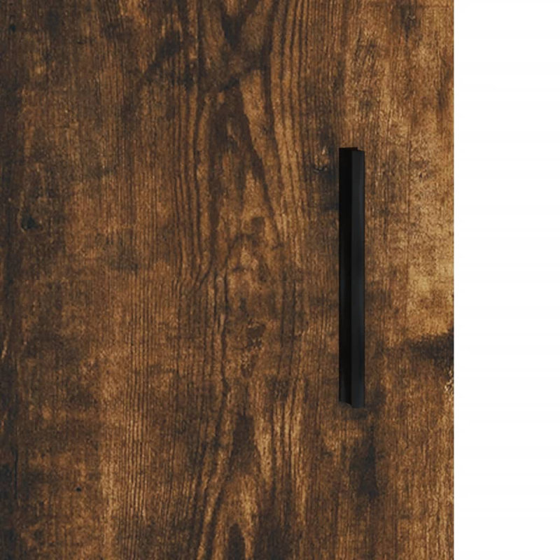 Malesia Display Cabinet, Smoked Oak
