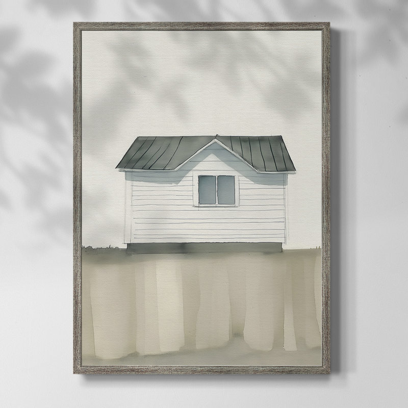 «LANDSCAPES Series Lxxi», reproduction encadrée - bois massif