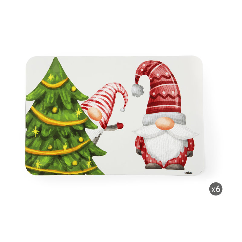 Gnomo Friends No Pattern And Not Solid Colour Rectangle Placemat