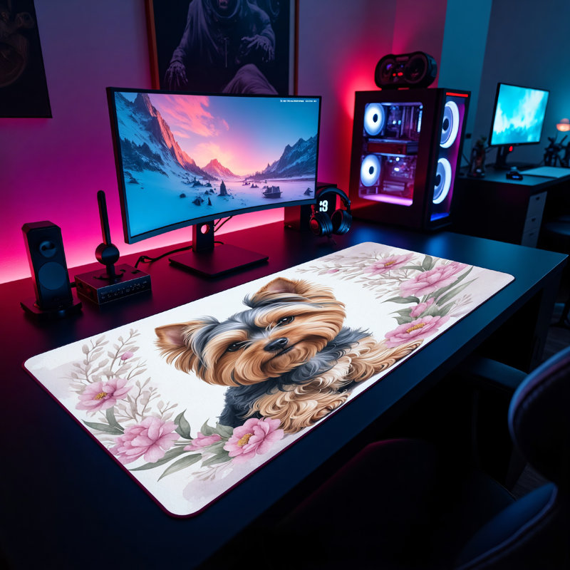 Polyester Desk Pad, 23.6x13.8
