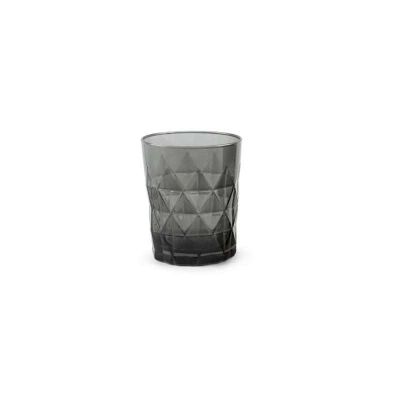 Luxor 345ml Drinking Glass Set, Red/Black