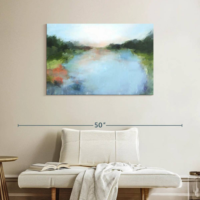 Avery Emerald Lake I, 26" H x 39" W