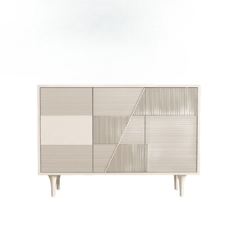 Modern Cream-Style Porch Cabinet Accent Cabinet