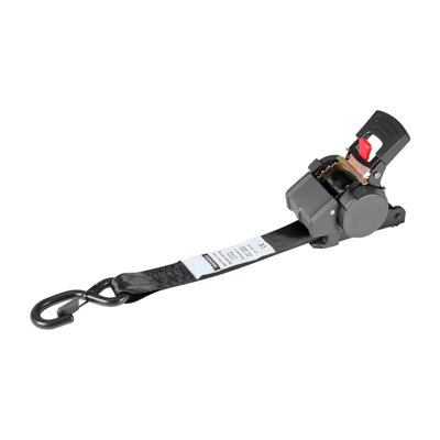Heavy Duty Wheel Chock Tie-Down Kit with S-Hooks - High Strength Ratchet Straps for Motorcycle, ATV & Trailer Securement
